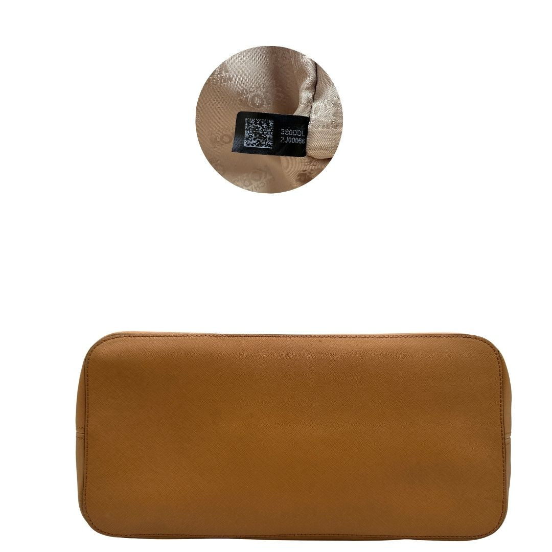 Shopper Michael Kors in pelle marrone