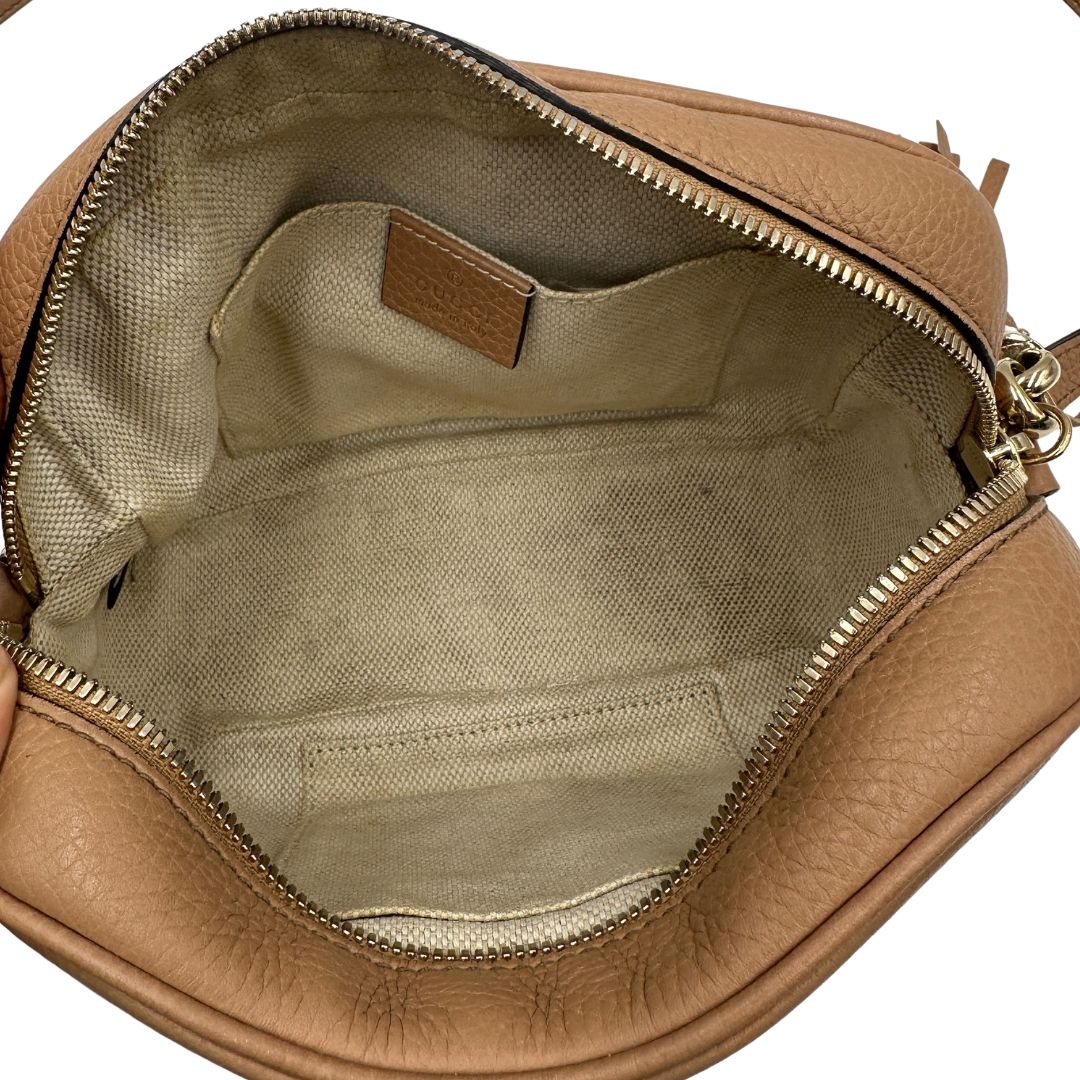 Borsa Gucci Soho beige