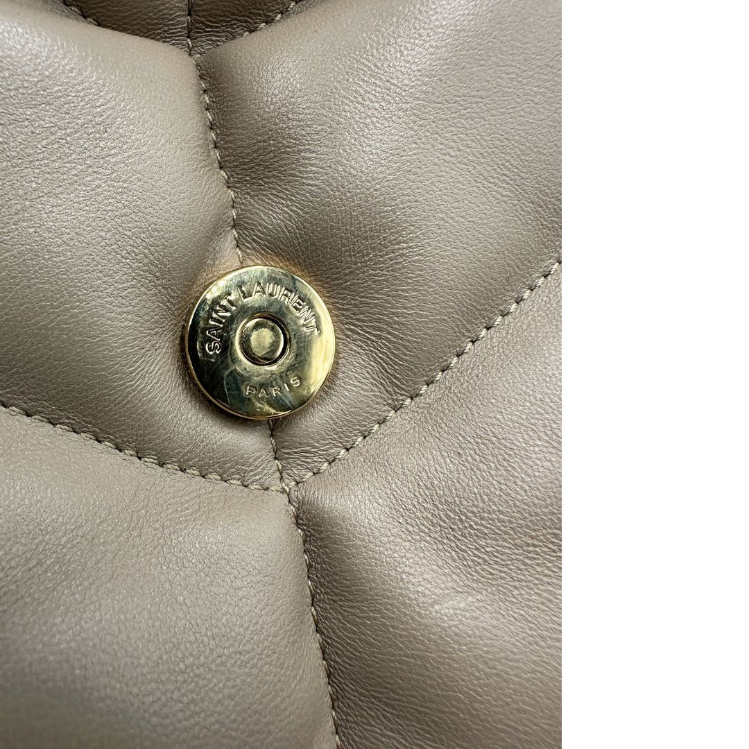 Borsa Saint Laurent Loulou Puffer media