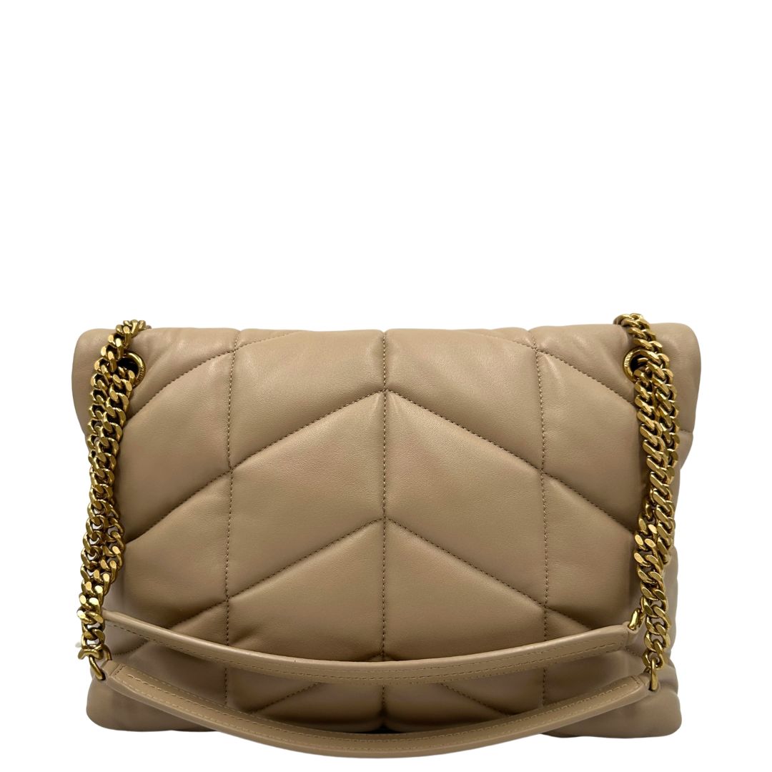 Borsa Saint Laurent Loulou Puffer media
