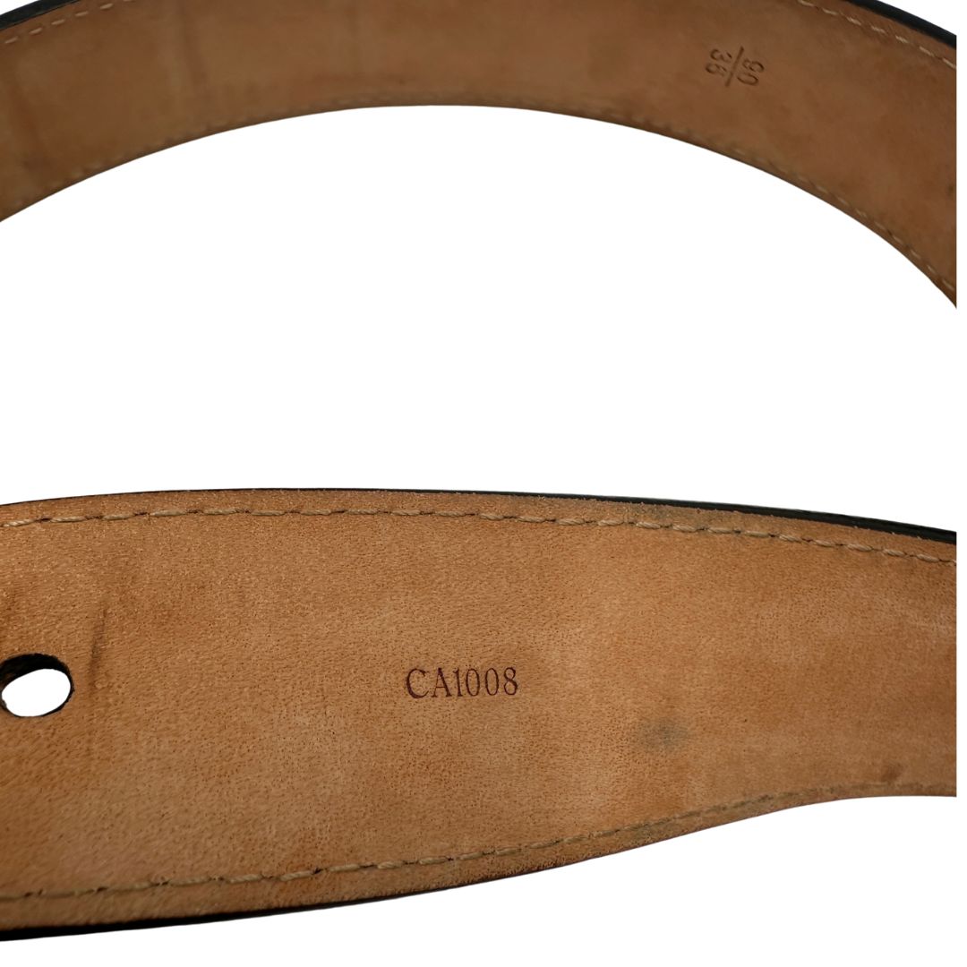 Cintura Louis Vuitton epi tg. 44