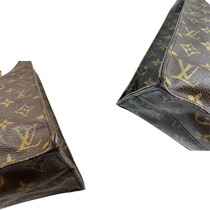 angoli Louis Vuitton Sac Plat in tela monogram 