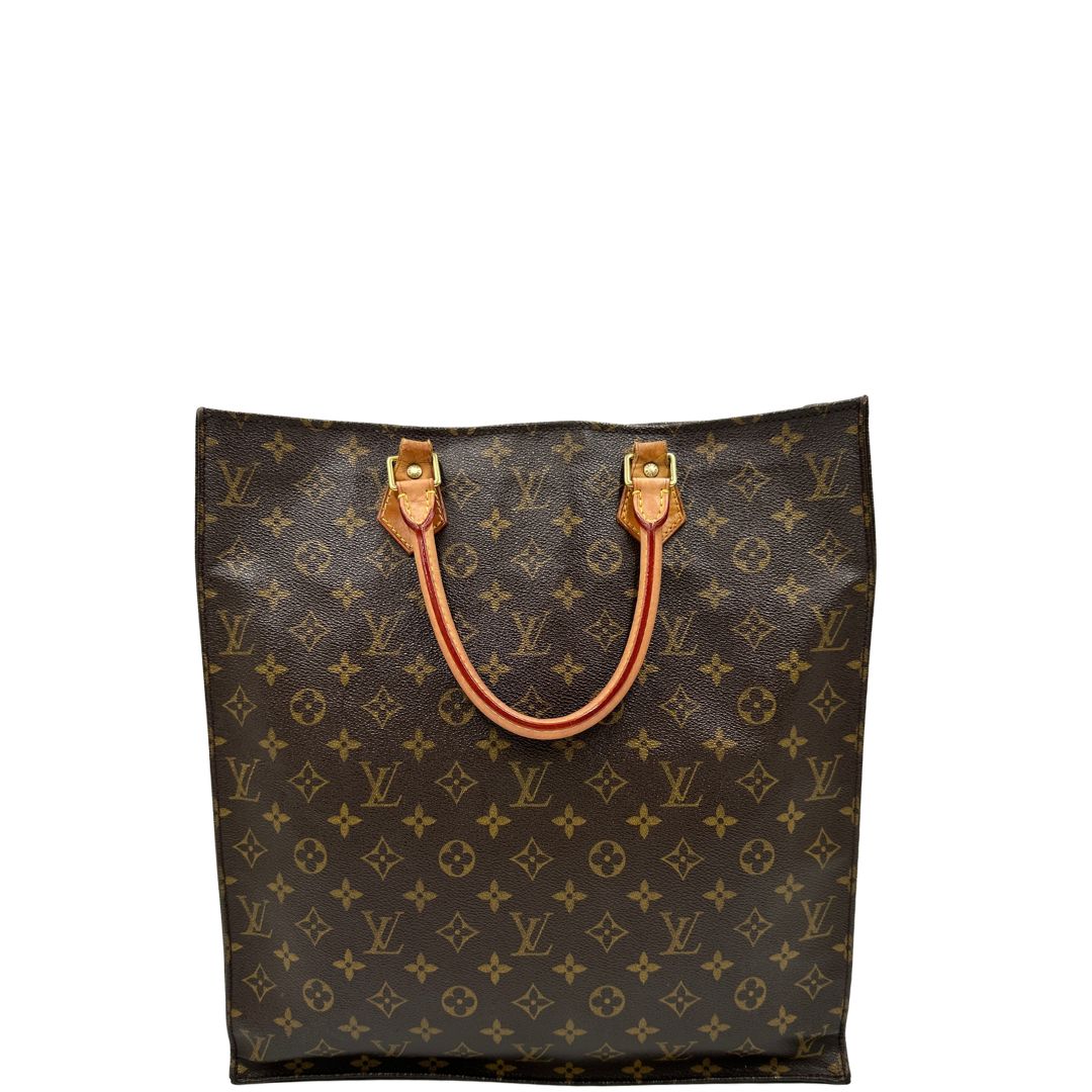 retro Louis Vuitton Sac Plat in tela monogram 