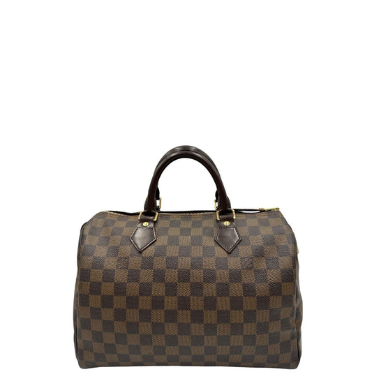 Speedy 30 Damier Ébène Louis Vuitton