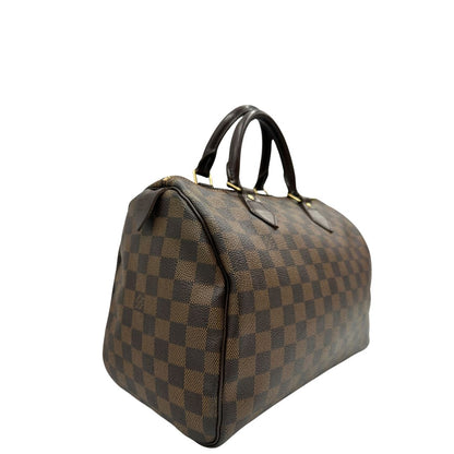 Speedy 30 Damier Ébène Louis Vuitton