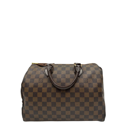 Speedy 30 Damier Ébène Louis Vuitton