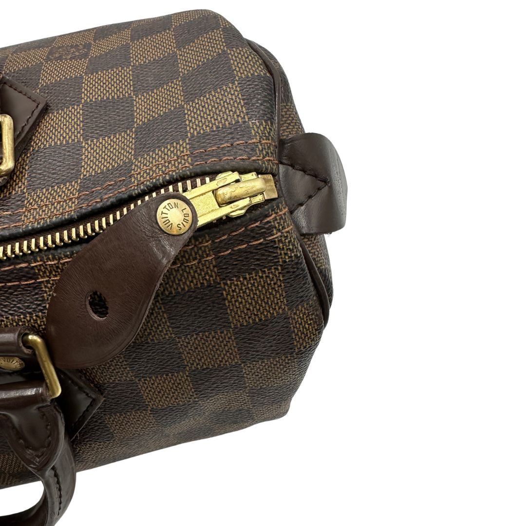 Speedy 30 Damier Ébène Louis Vuitton