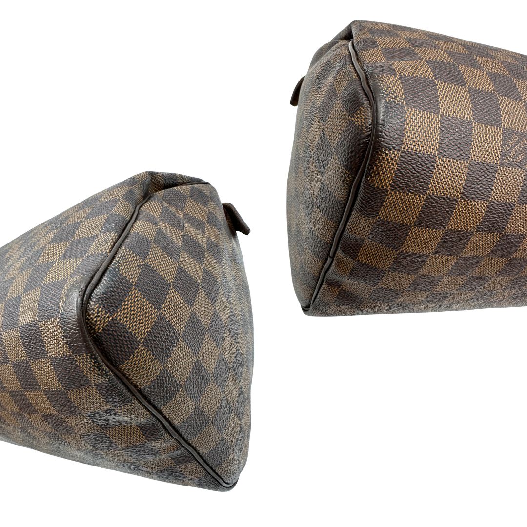 Speedy 30 Damier Ébène Louis Vuitton