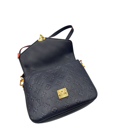 Borsa Métis Louis Vuitton blu monogram