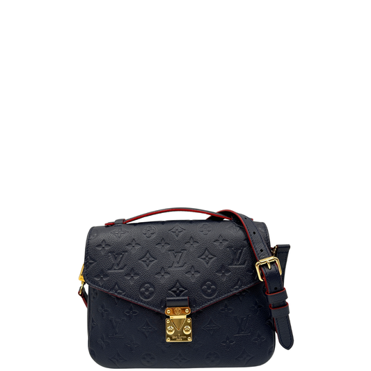Borsa Métis Louis Vuitton blu monogram