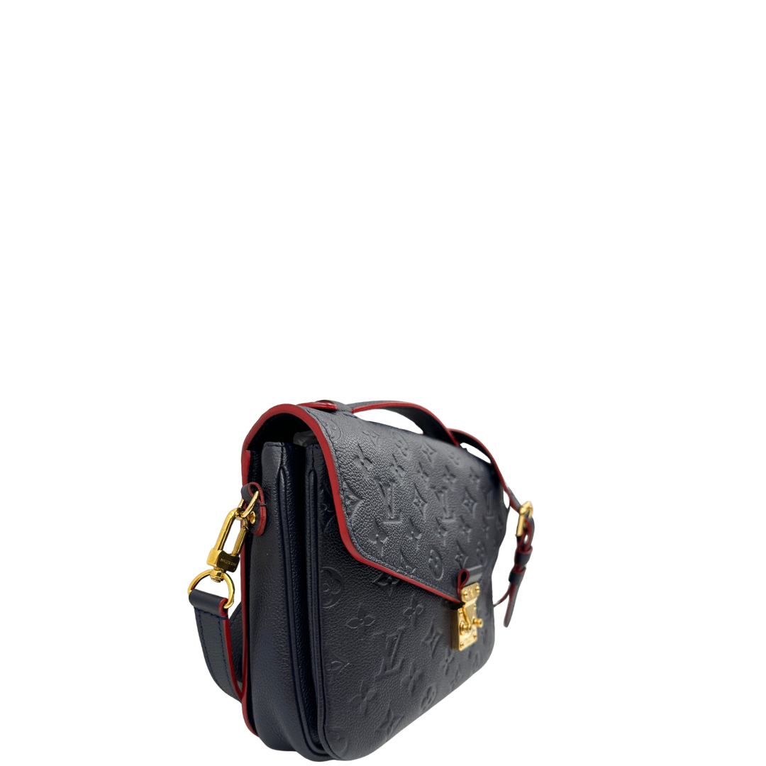 Borsa Métis Louis Vuitton blu monogram