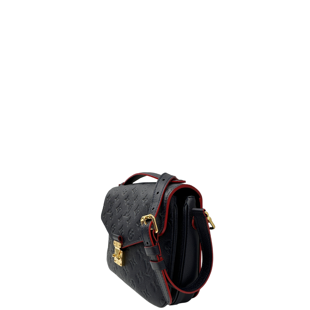 Borsa Métis Louis Vuitton blu monogram