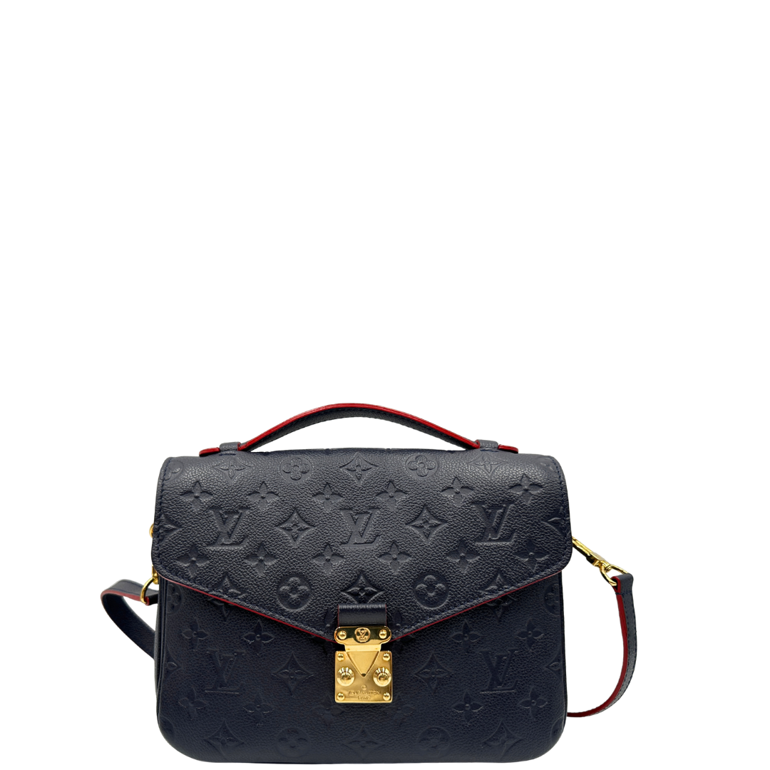 Borsa Métis Louis Vuitton blu monogram