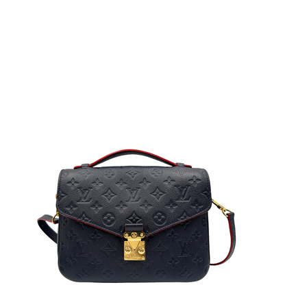 Borsa Métis Louis Vuitton blu monogram