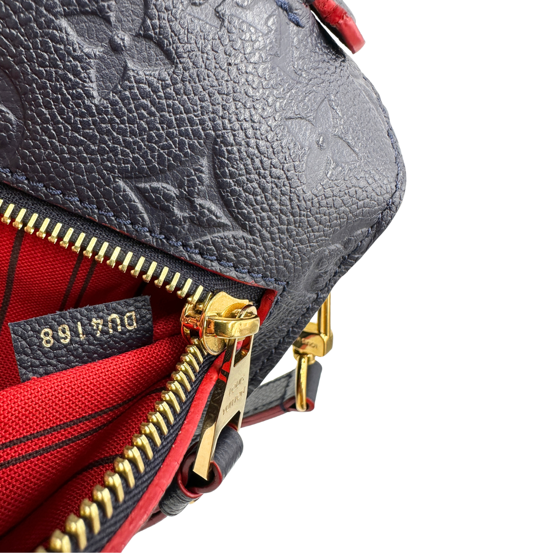 Borsa Métis Louis Vuitton blu monogram