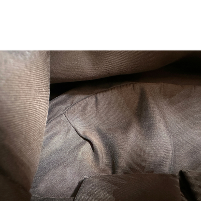 interno Borsa Gucci in tessuto GG e pelle bianco avorio, di lusso, originale, usata 