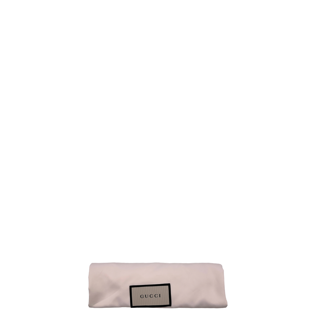 dustbag Borsa Gucci in tessuto GG e pelle bianco avorio, di lusso, originale, usata 