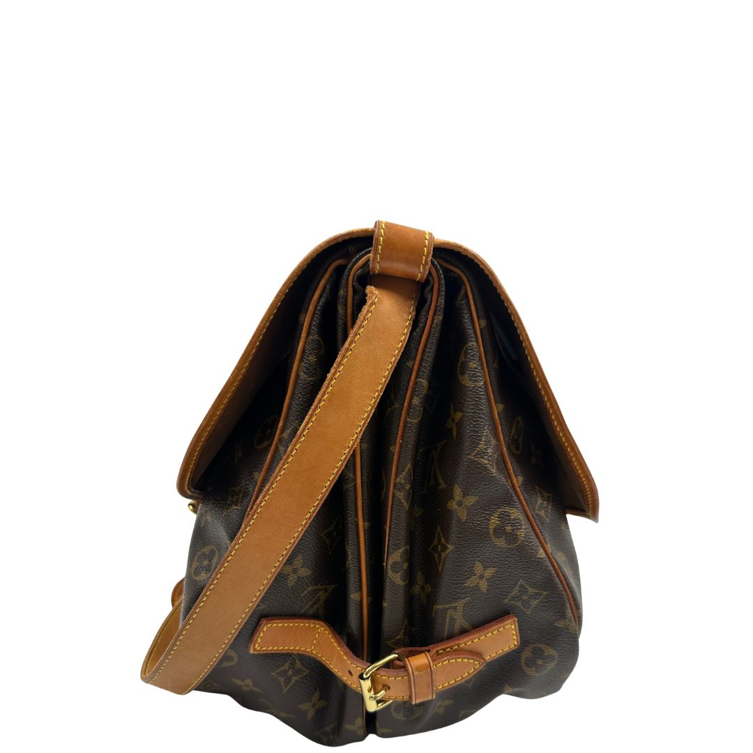 lato  Borsa Saumur LV monogram 