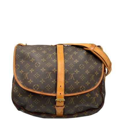 retro  Borsa Saumur LV monogram  