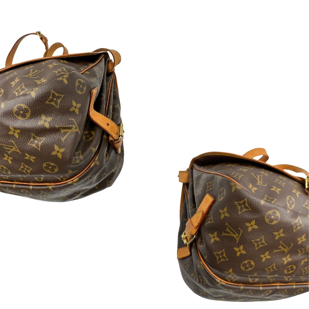 angoli  Borsa Saumur LV monogram 