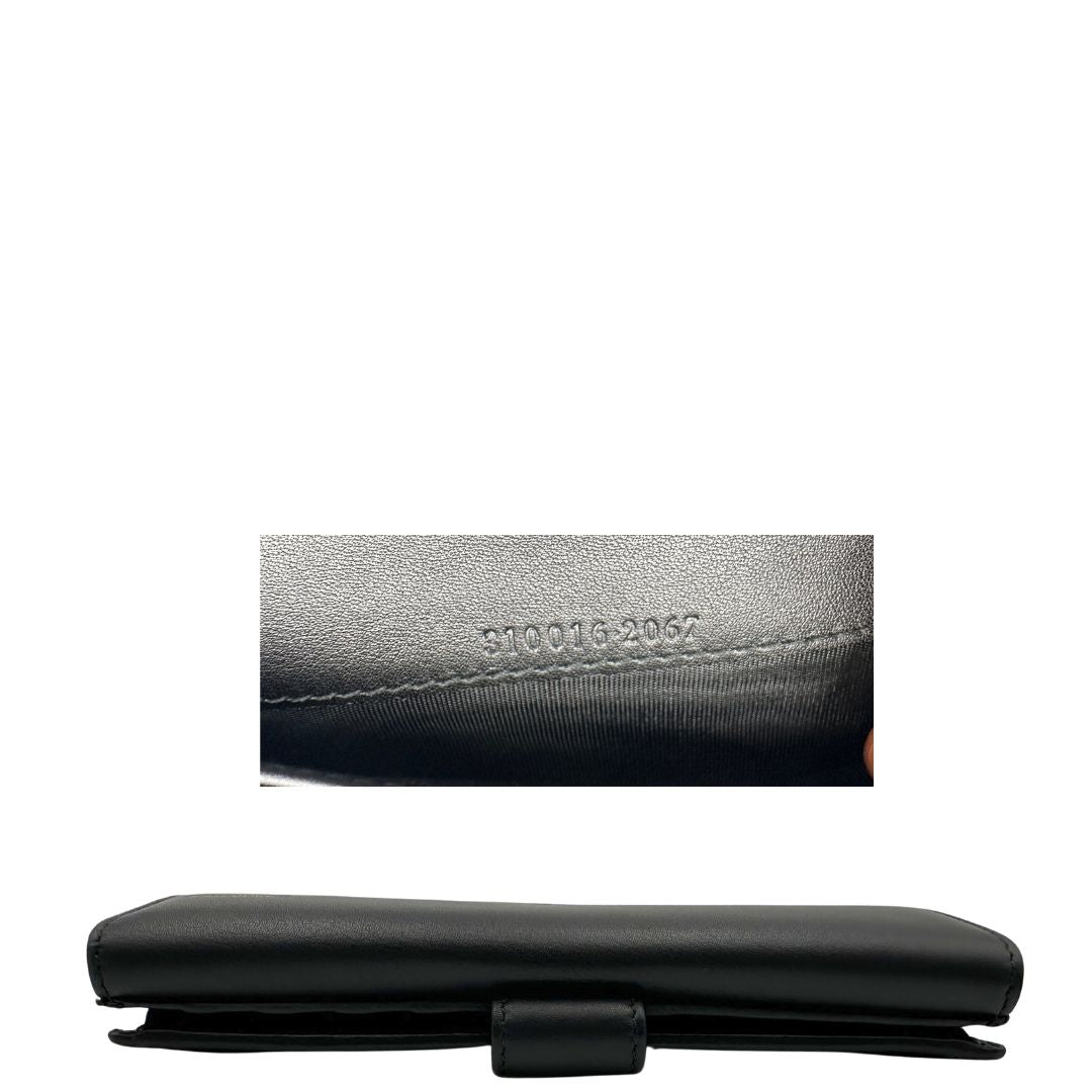 Portafoglio Gucci nero