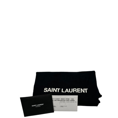 dustbag Borsa Saint Laurent Sac De Jour in pelle nera 