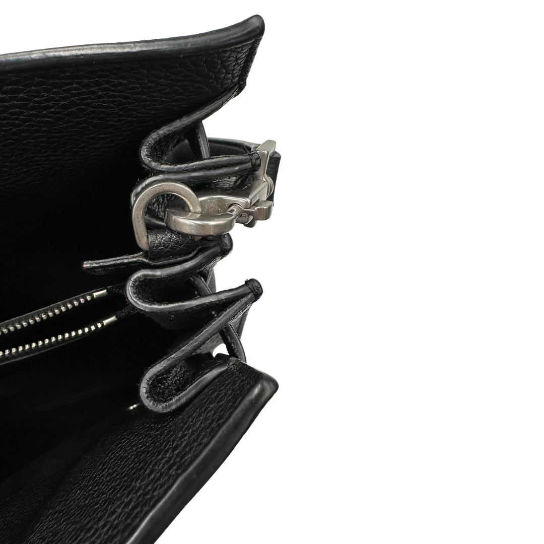 Borsa Saint Laurent Sac De Jour in pelle nera