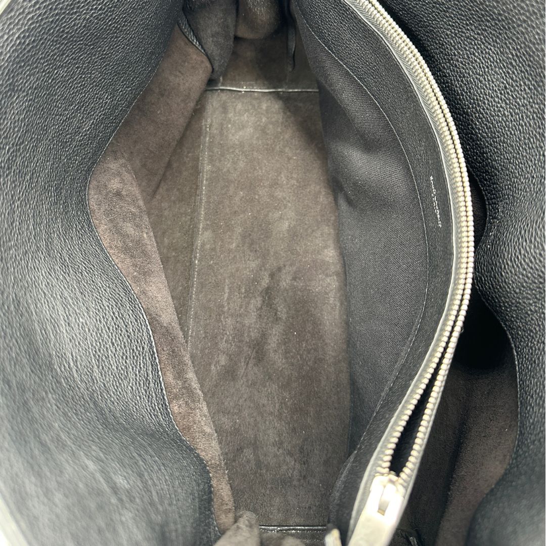 interno Borsa Saint Laurent Sac De Jour in pelle nera
