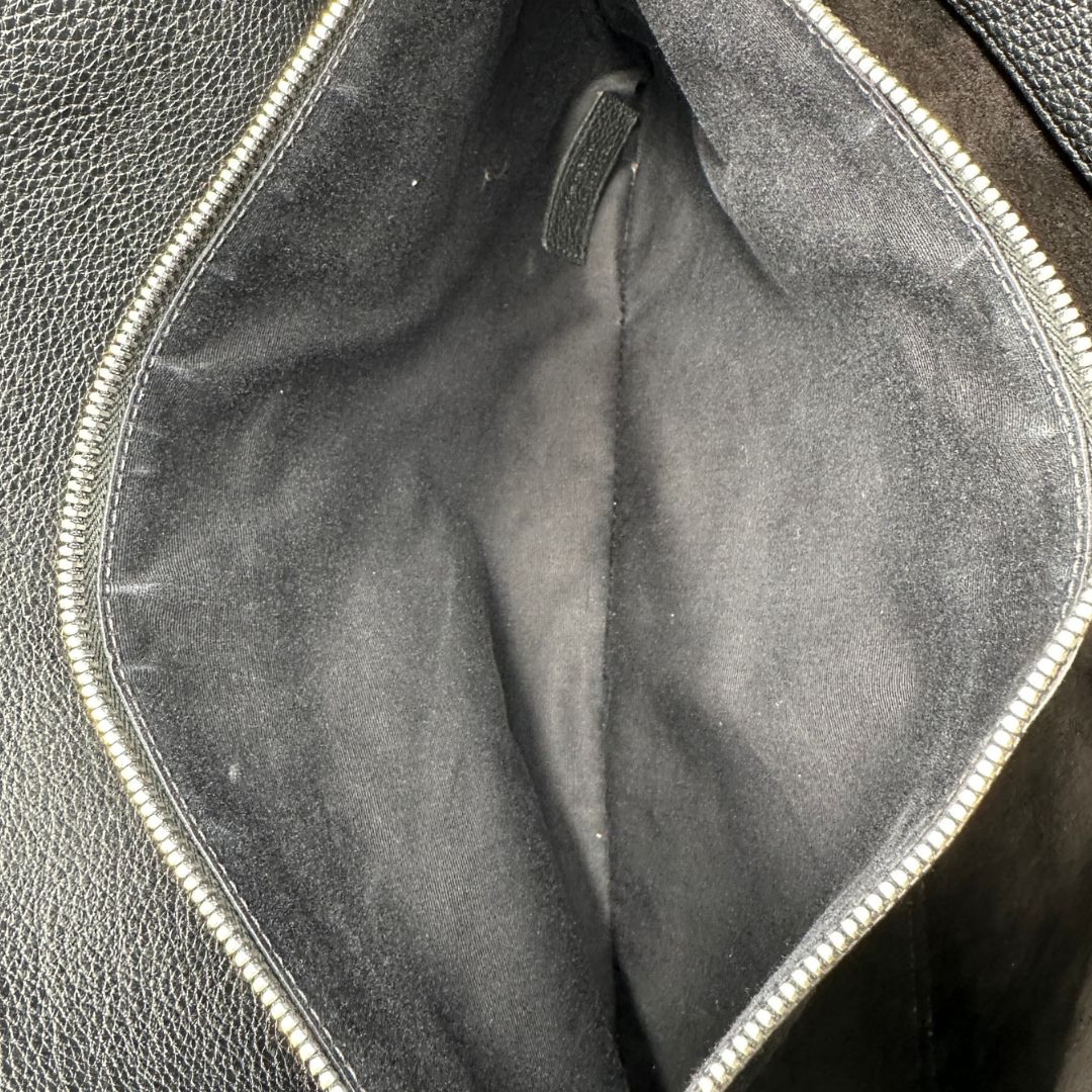 interno Borsa Saint Laurent Sac De Jour in pelle nera