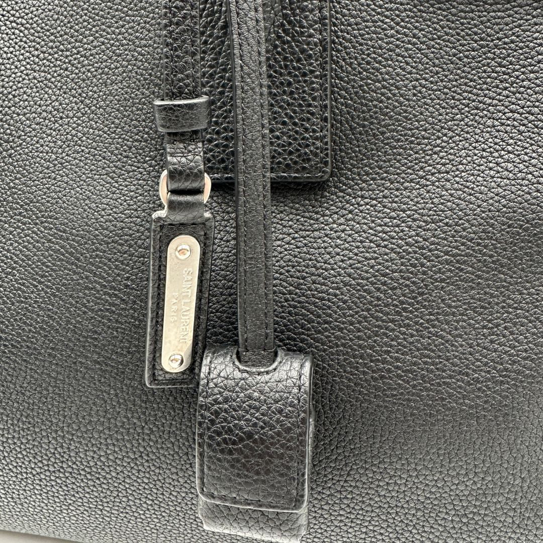 Borsa Saint Laurent Sac De Jour in pelle nera 