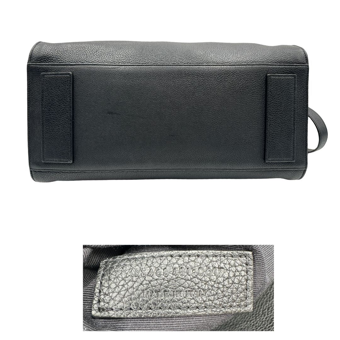 base Borsa Saint Laurent Sac De Jour in pelle nera