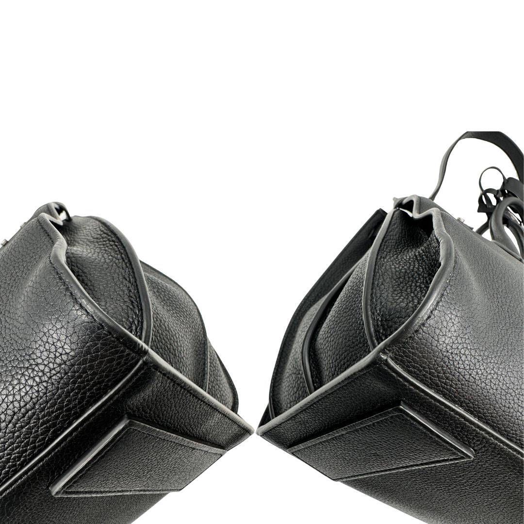 angoli Borsa Saint Laurent Sac De Jour in pelle nera 