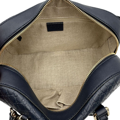 Bauletto Gucci microguccissima blu