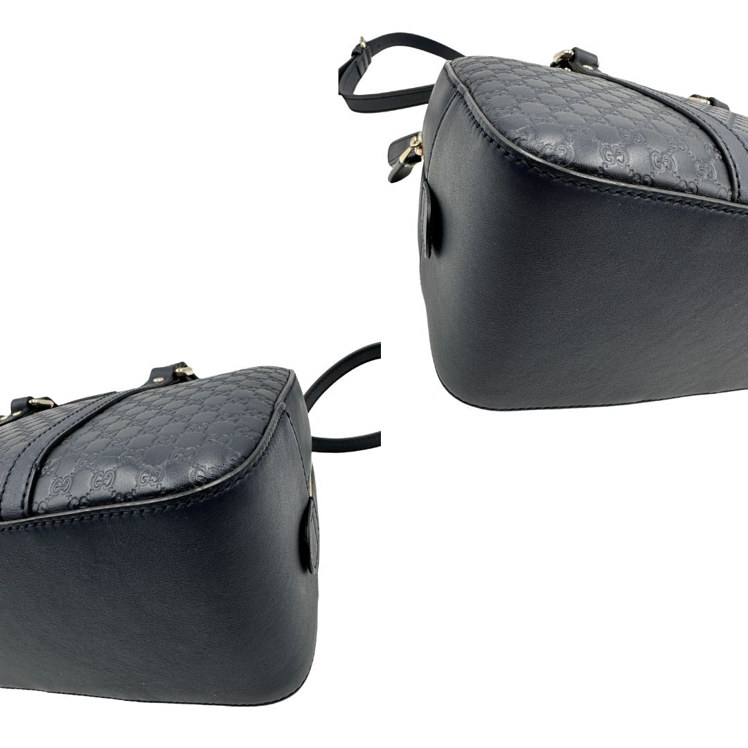 Bauletto Gucci microguccissima blu