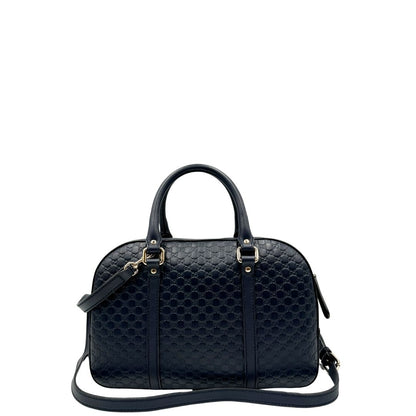 Bauletto Gucci microguccissima blu
