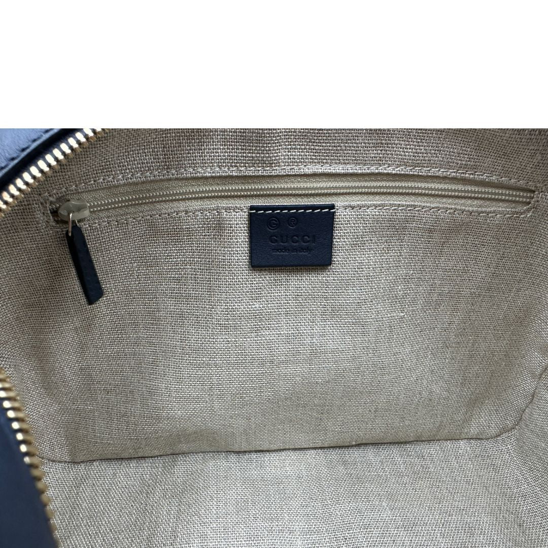 Bauletto Gucci microguccissima blu