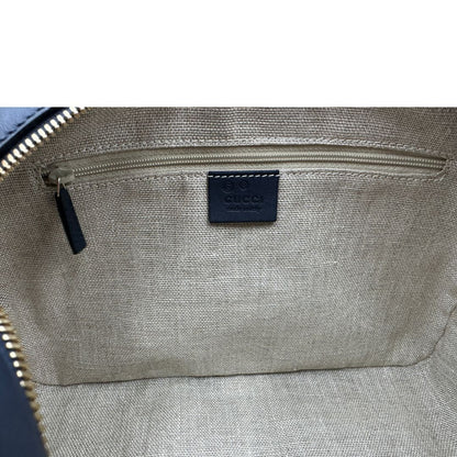 Bauletto Gucci microguccissima blu