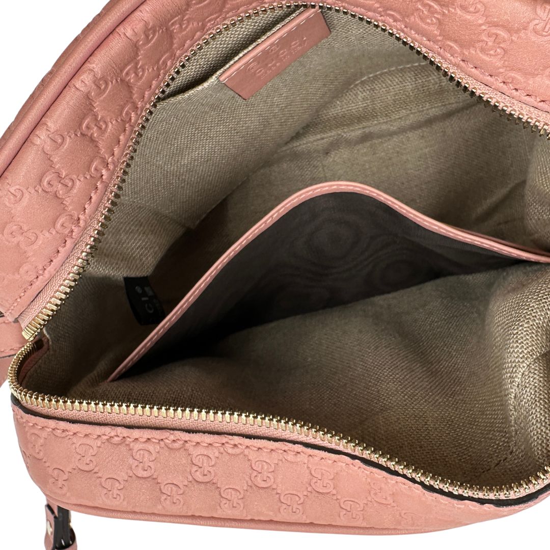 Borsa Gucci microguccissima rosa