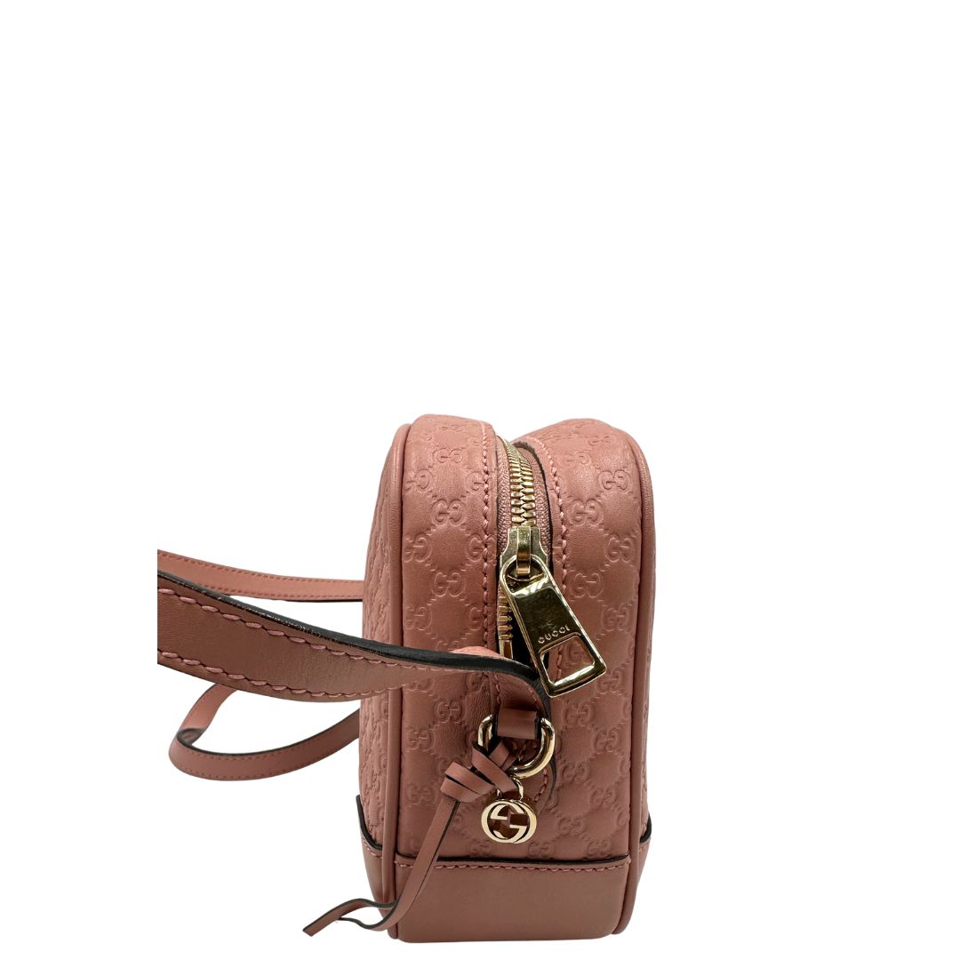 Borsa Gucci microguccissima rosa