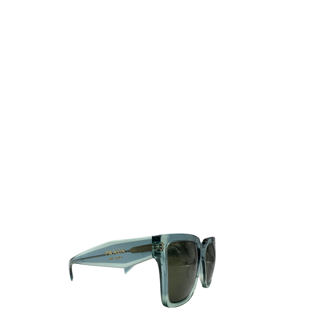 Occhiali da sole Prada in acetato blu