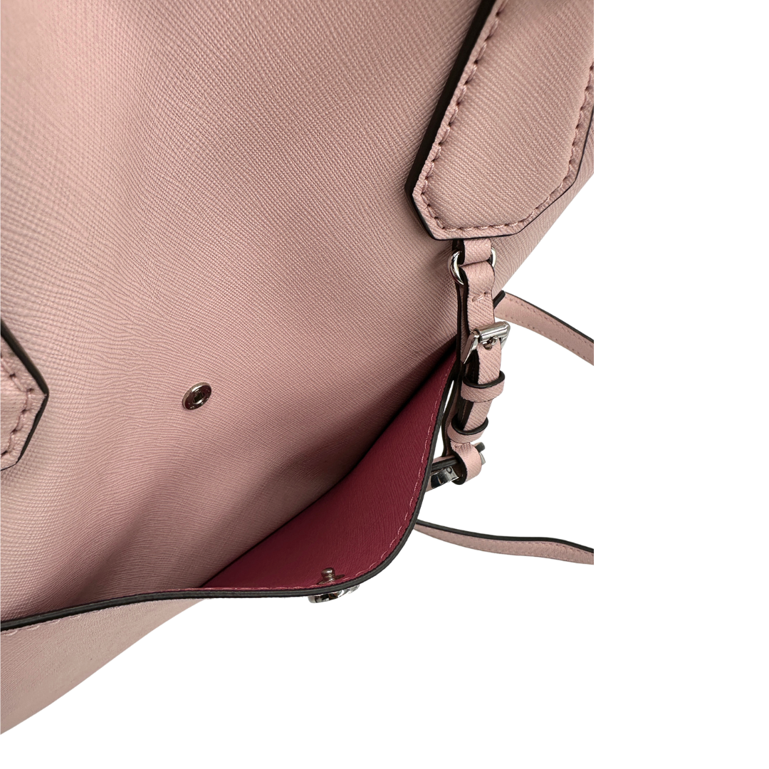 Borsa Greenwich Large Grab Michael Kors in pelle saffiano rosa