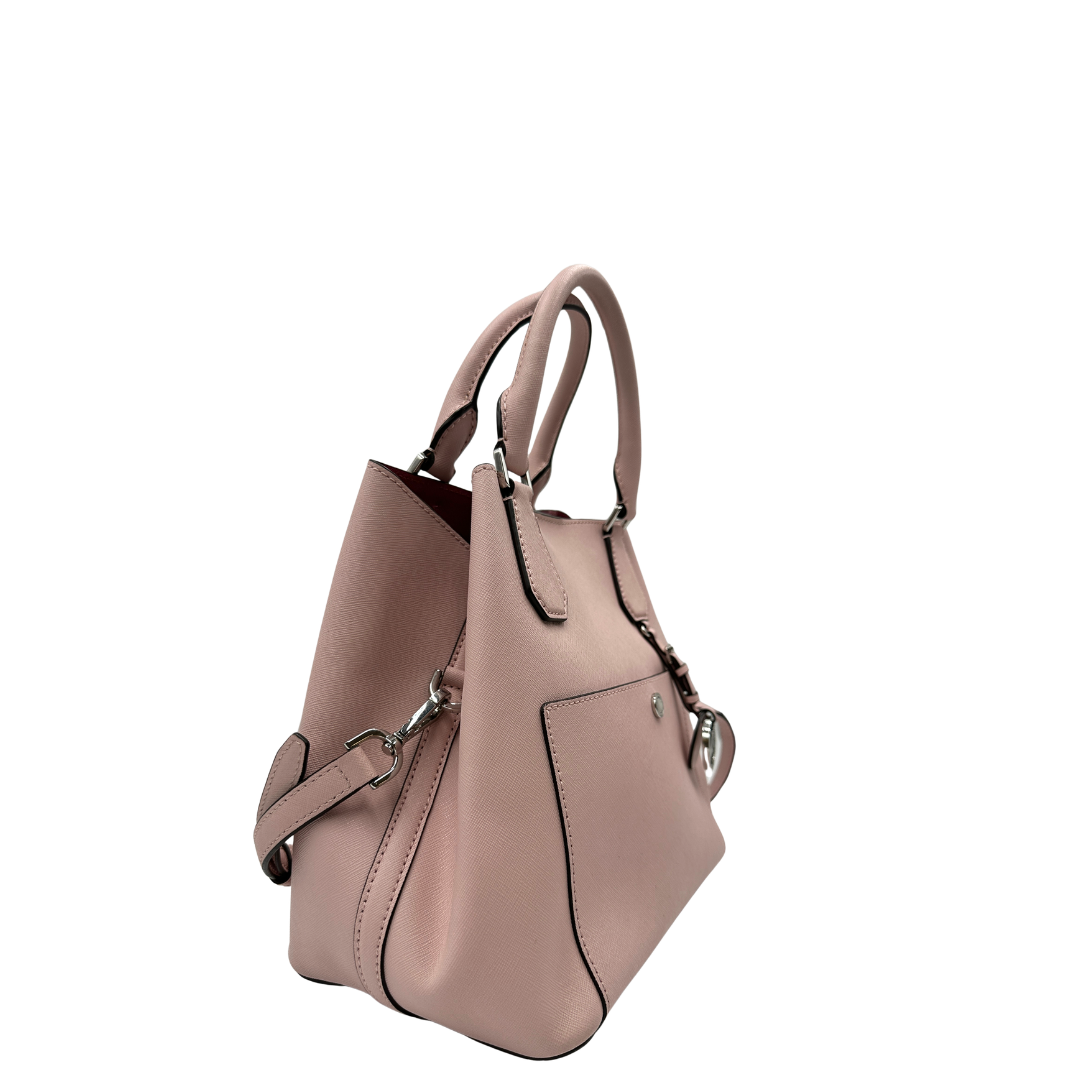 Borsa Greenwich Large Grab Michael Kors in pelle saffiano rosa