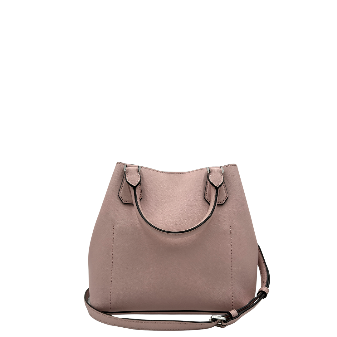Borsa Greenwich Large Grab Michael Kors in pelle saffiano rosa
