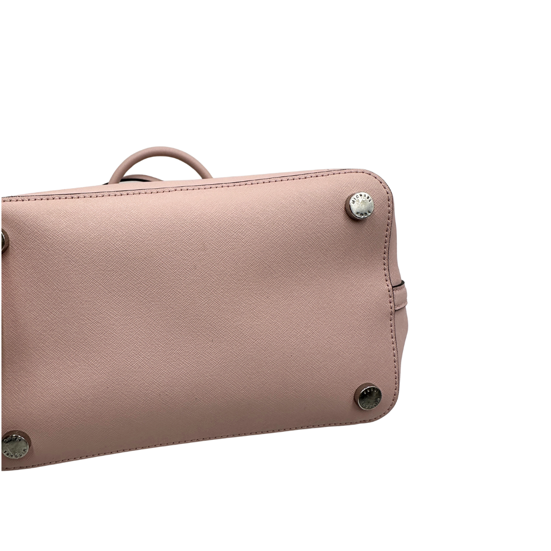 Borsa Greenwich Large Grab Michael Kors in pelle saffiano rosa