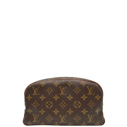 retro Beauty Louis Vuitton in tela monogram con finiture in vacchetta naturale 