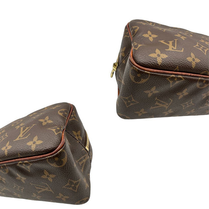 angoli Beauty Louis Vuitton in tela monogram con finiture in vacchetta naturale 