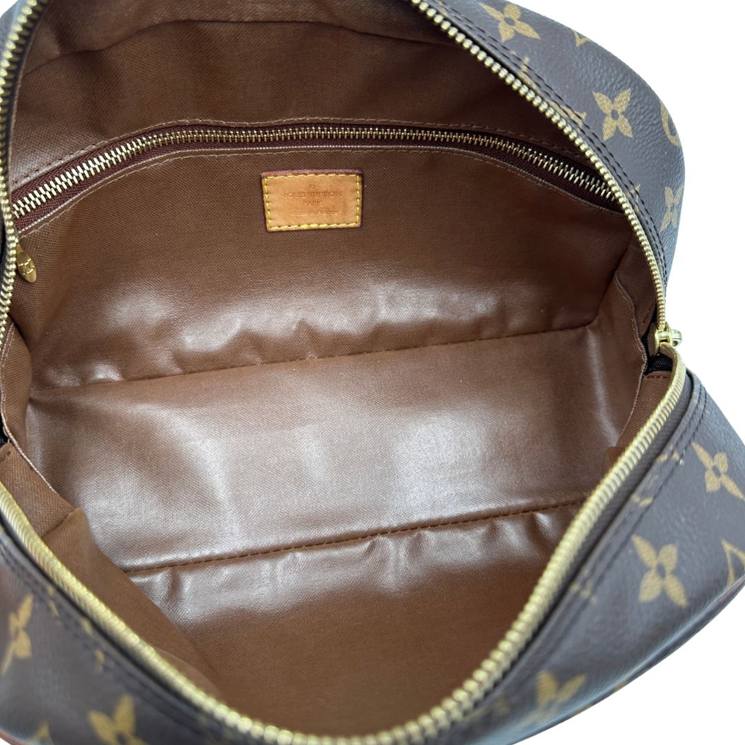 interno Beauty Louis Vuitton in tela monogram con finiture in vacchetta naturale 