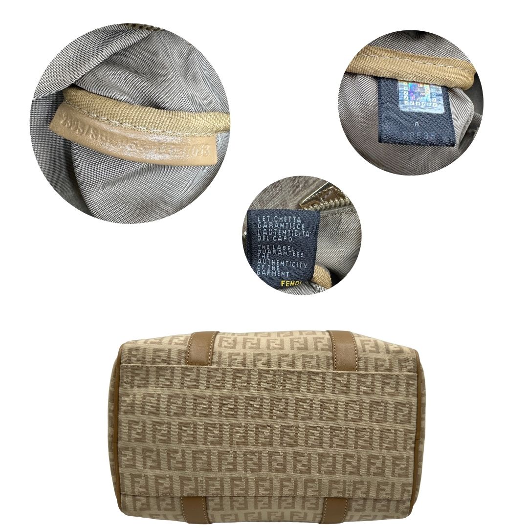 Bauletto Fendi Zucchino beige