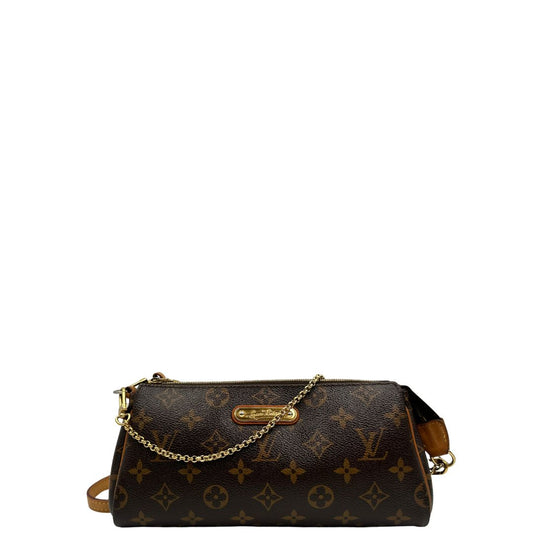 front Louis Vuitton Eva in tela monogram 