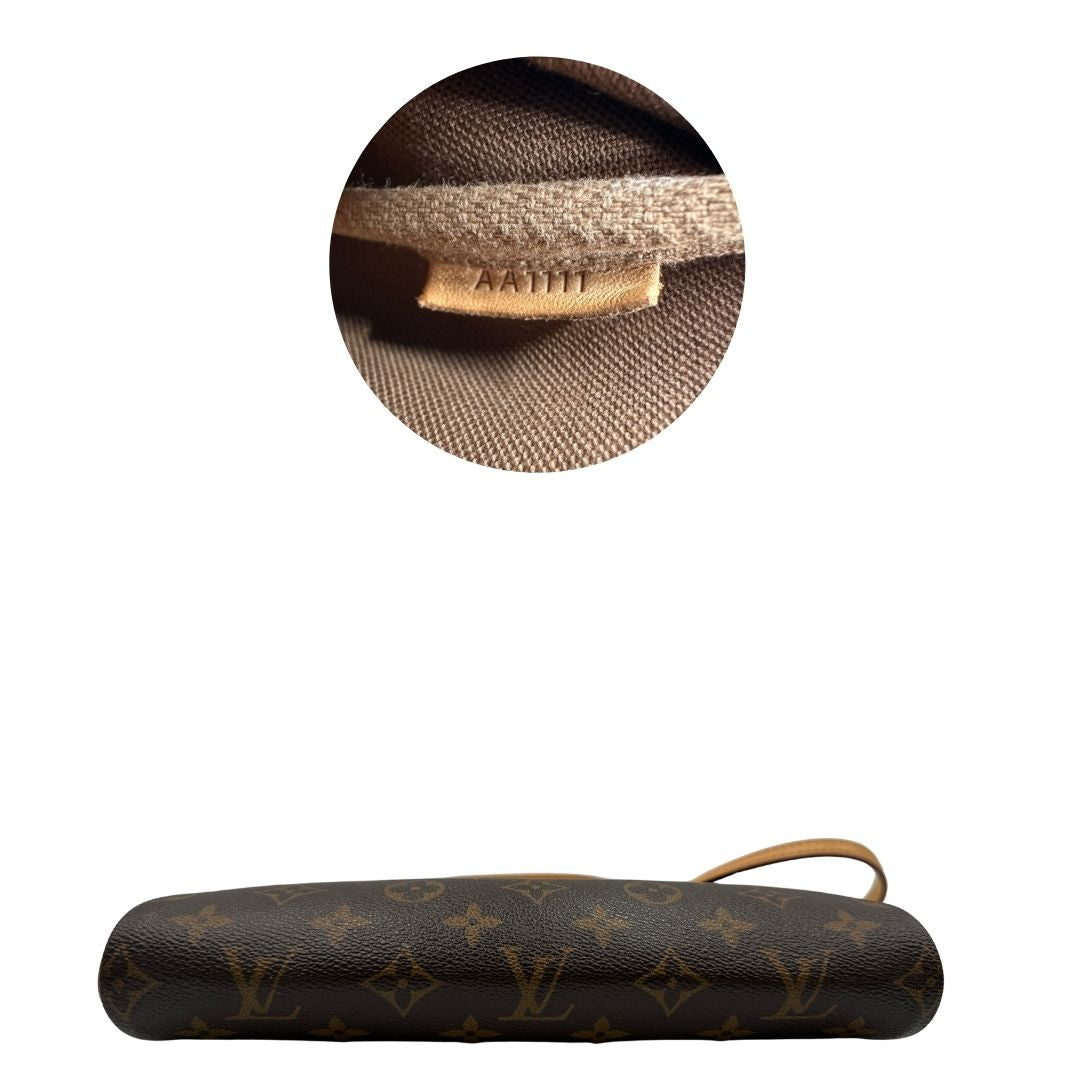 base Louis Vuitton Eva in tela monogram 